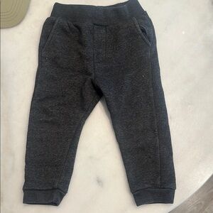 Kids Black Jogger Pants